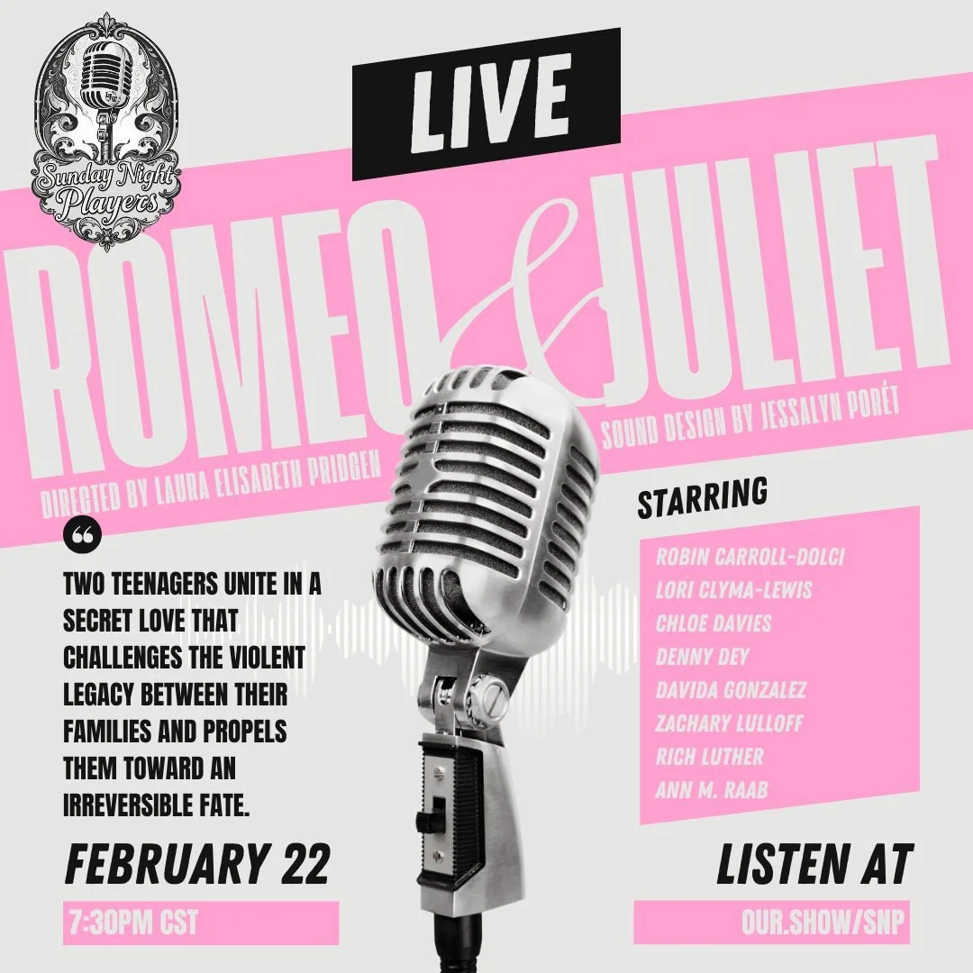 Tonight, Shakespeare&rsquo;s most iconic tragedy comes alive-presented for a generation navigating conflict, identity, and inherited grudges.

Romeo &amp; Juliet broadcasts at 7:30pm cst. Don't miss out! 

#WhereFoesBreakHearts #SundayNightPlayers #T