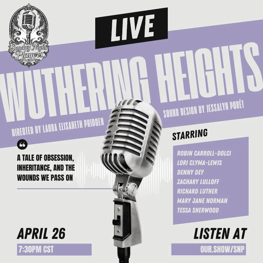 The moors don&rsquo;t forget.
They hold every word, every wound...
every love that refused to fade.

Tonight at 7:30 PM, Sunday Night Players brings Wuthering Heights to life--where passion and pride tear through generations, and some bonds outlast e
