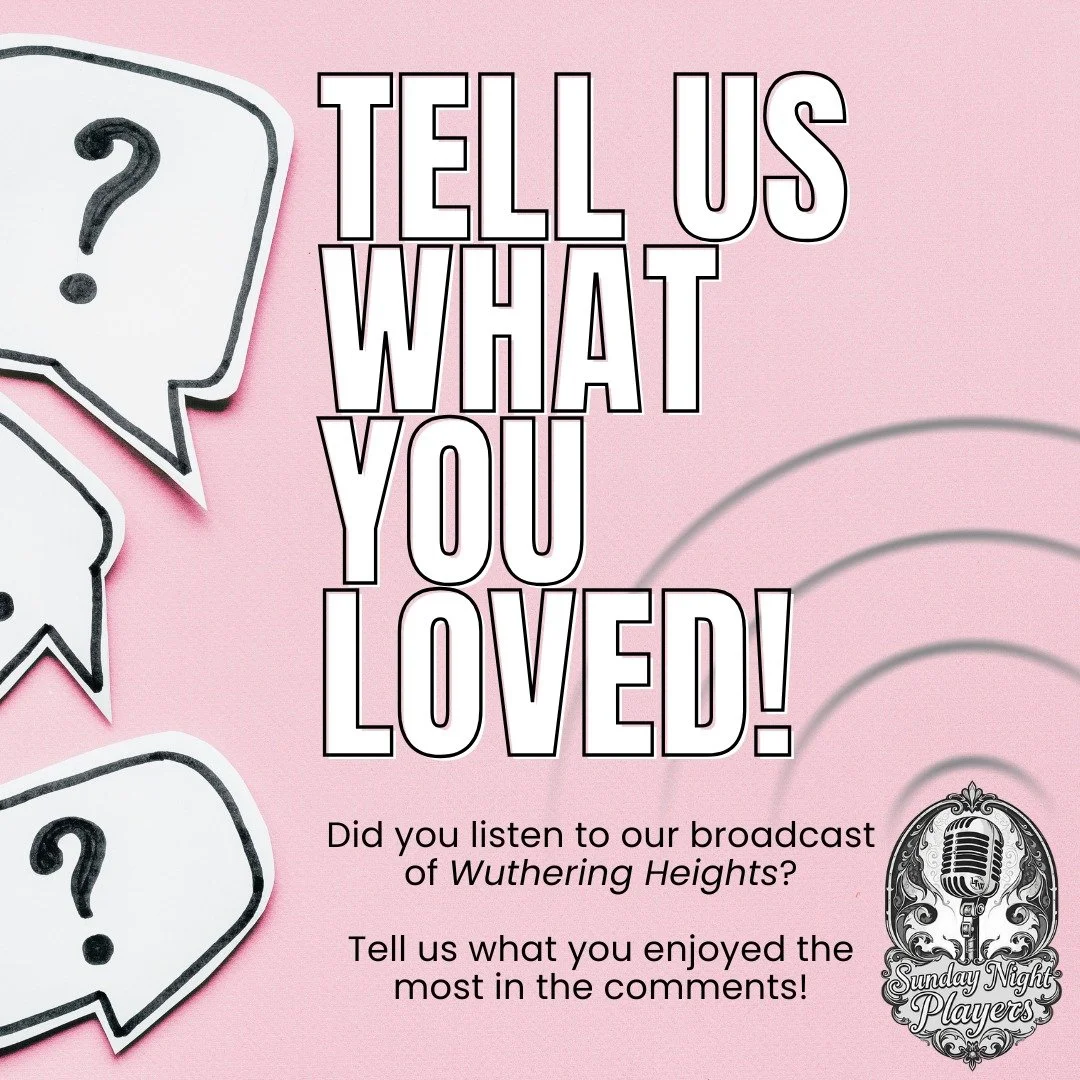 We&rsquo;re still thinking about it&hellip; are you?

If you tuned in to Wuthering Heights, we want to hear from you! What stayed with you? The atmosphere, the voices, the tension, the heartbreak, how frigging terrible these people all are to one ano