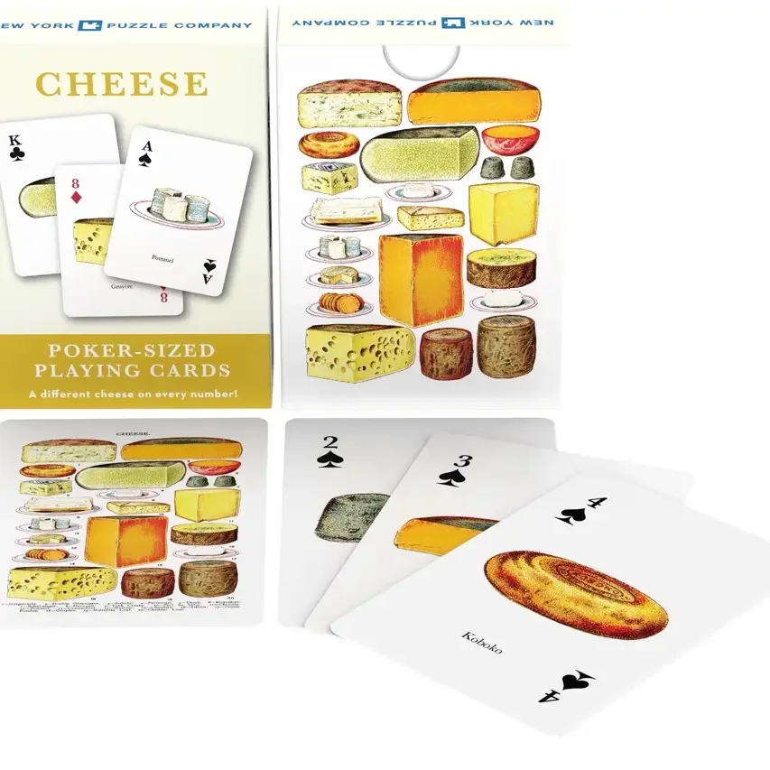 Cheese Playing Cards Single Standard Deck