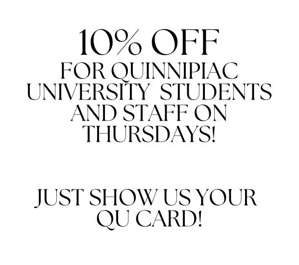 Quinnipiac students and faculty, enjoy 10% off your purchase every Thursday! 🎉 (Excludes catering &amp; tray orders) #Quinnipiac #StudentDeals #ThursdaySpecials #CampusLife #203local