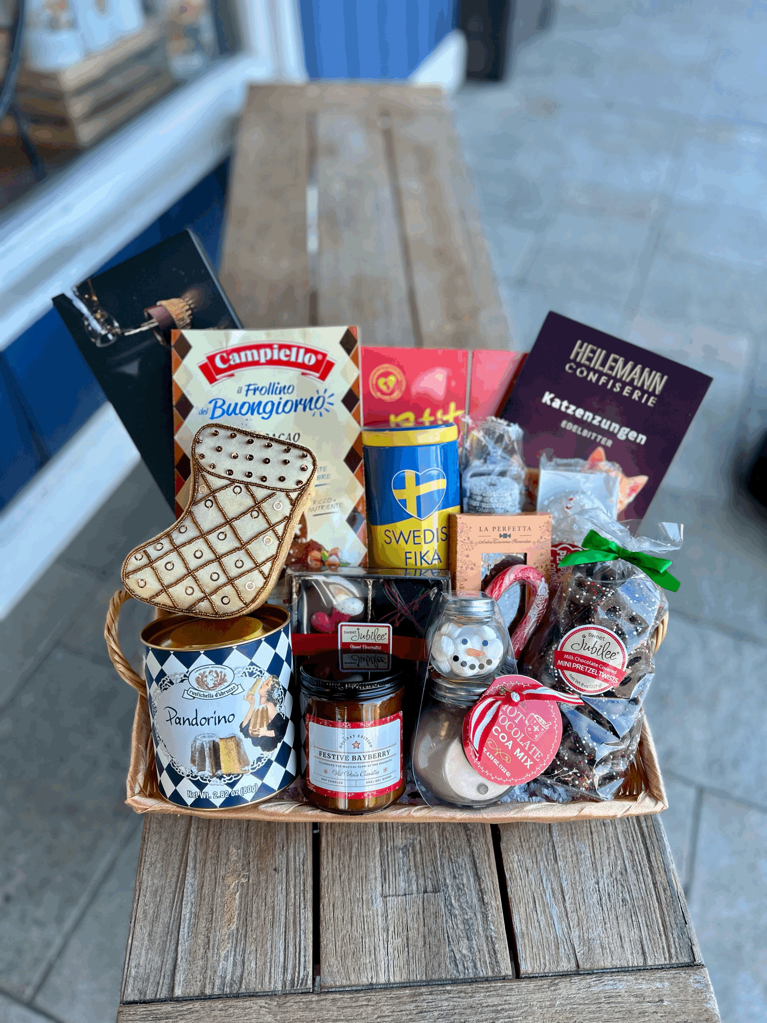 Christmas Themed Gift Baskets