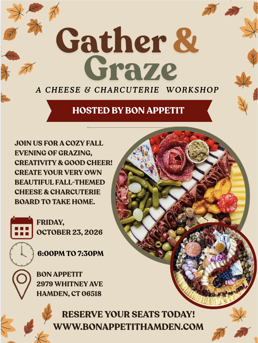 Fall Cheese & Charcuterie Workshop