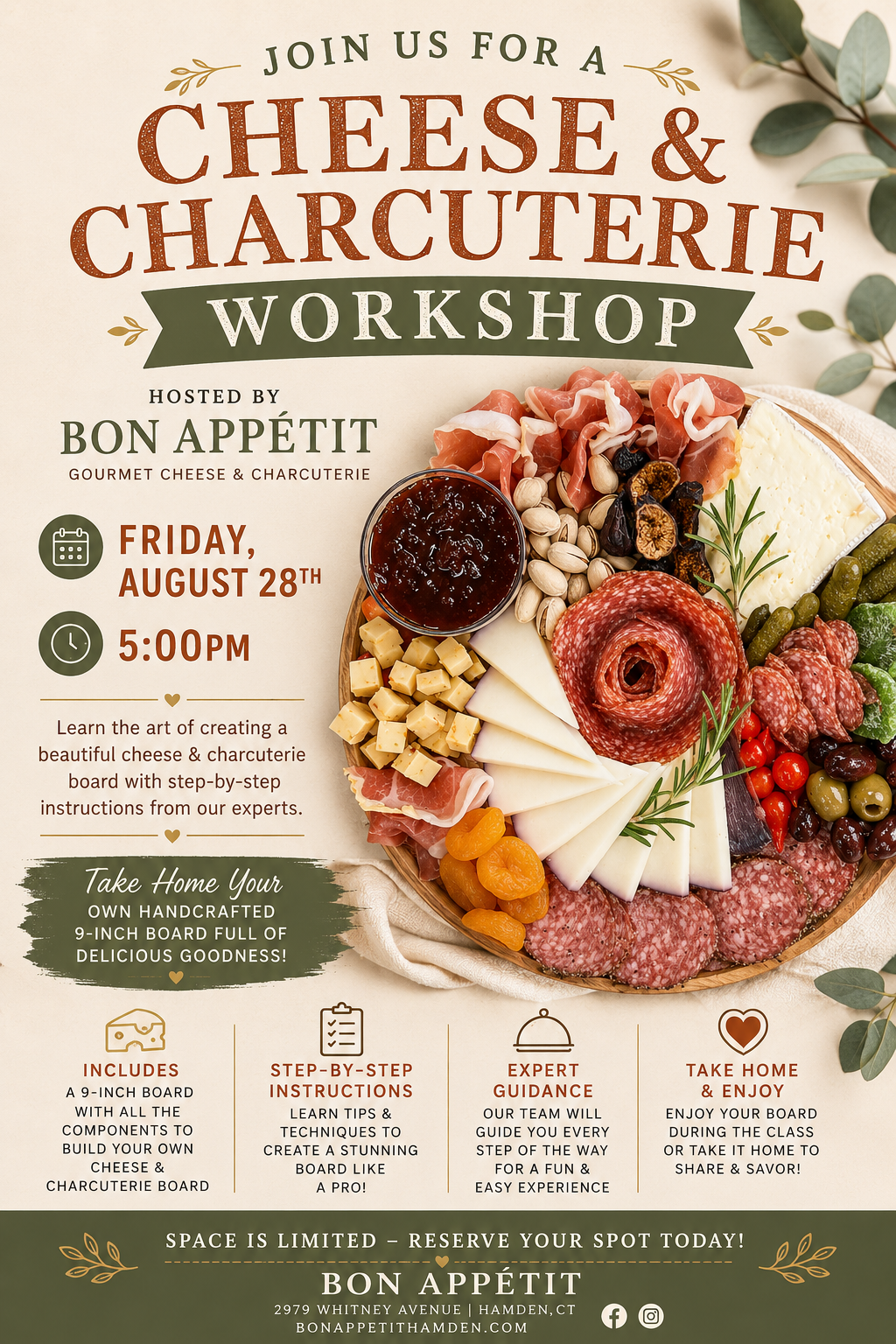 Cheese & Charcuterie Workshop