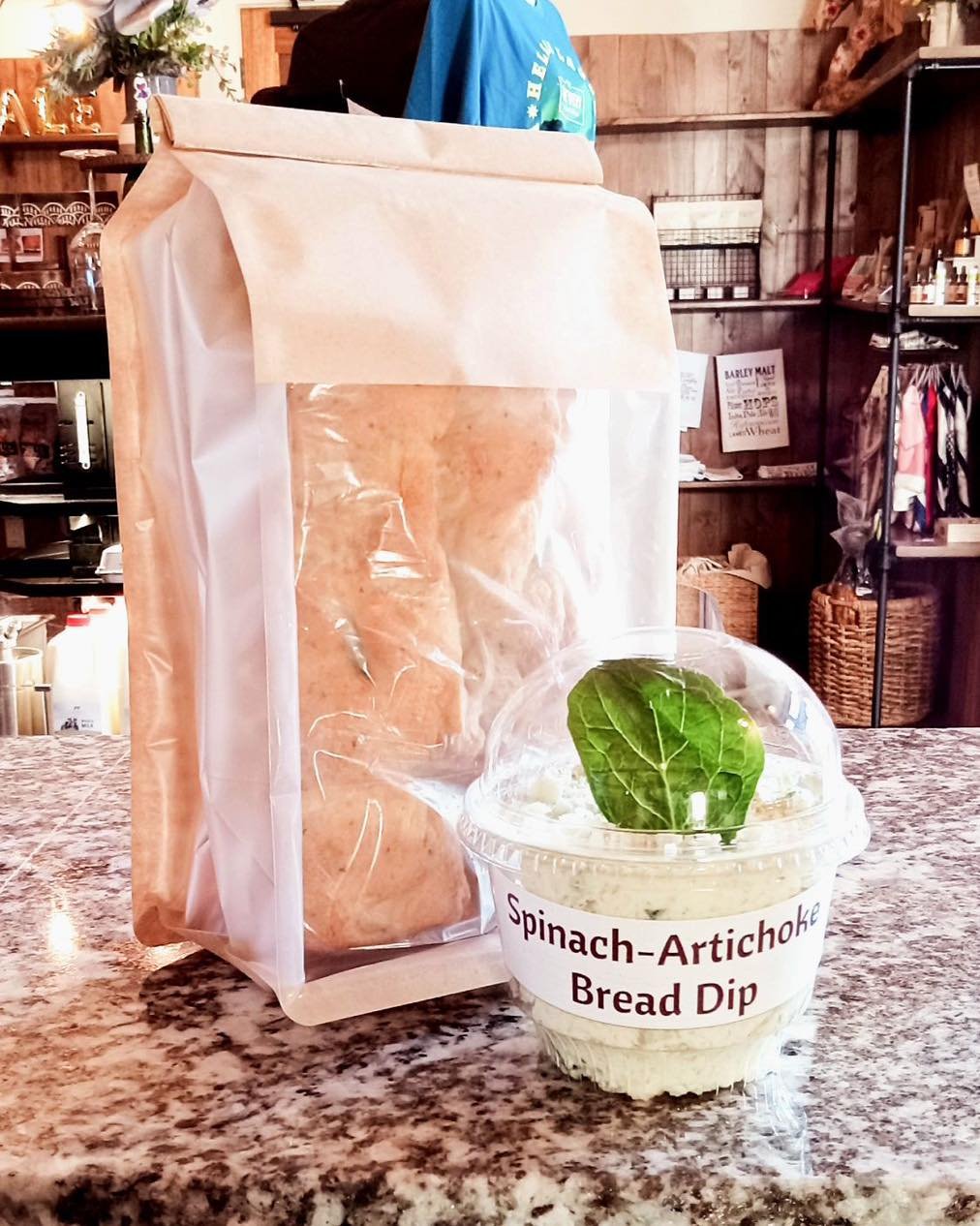 Now available in our farm store to go. Our house made table  bread and spinach artichoke dip. Come pick up some today

#thingstotryinwillcoxaz #relax #tirritofarms #TirritoFarm #tablebread