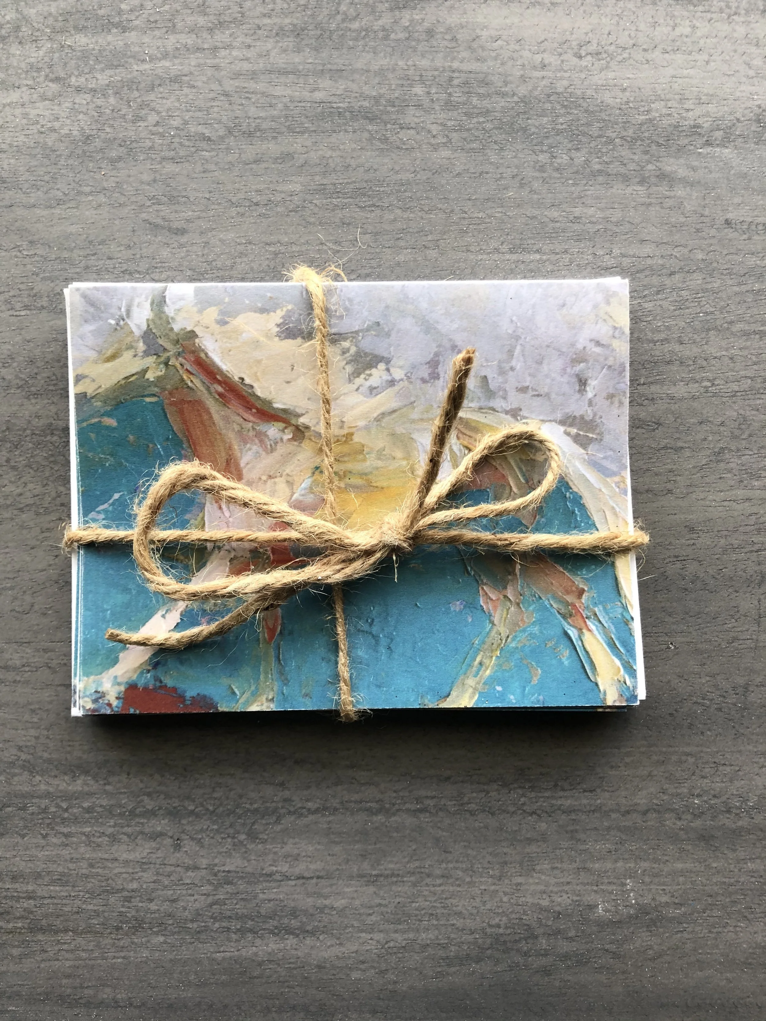 "Smores Palomino" Original Art Notecards 10 count