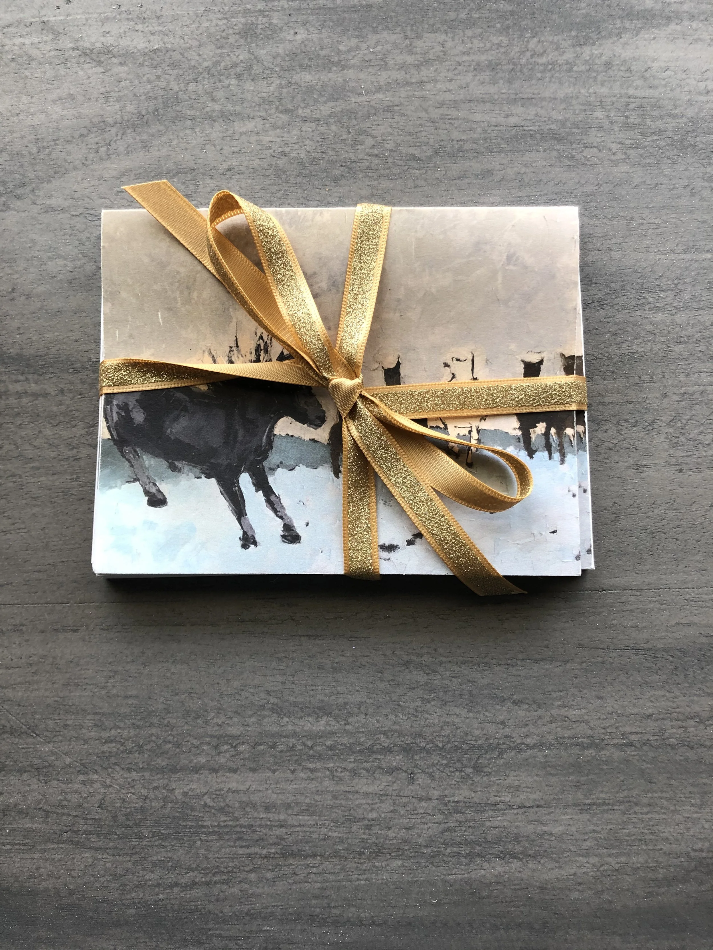 "Reckless" Original art Notecards 10 count