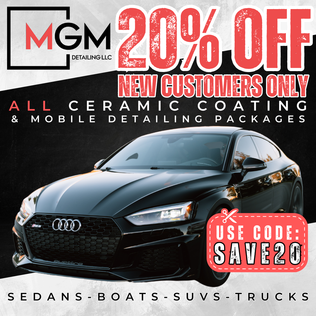 Premium Auto Detailing in Milwaukee Book with MGM Detailing Now