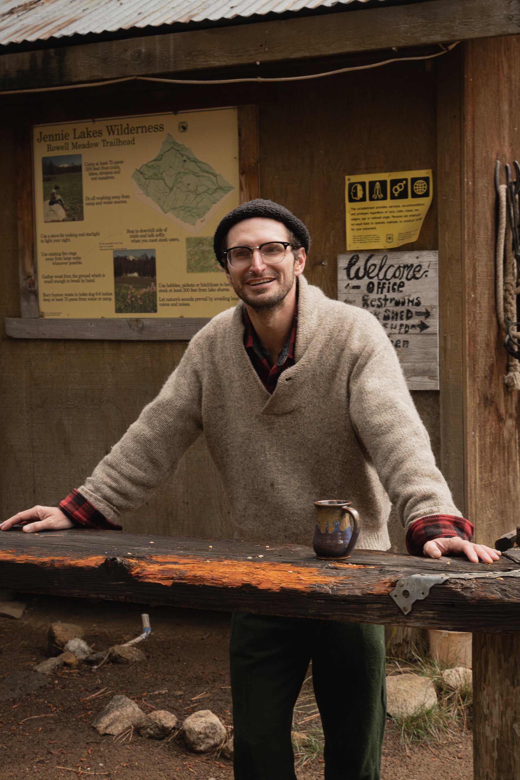 Sam Walters is pursuing a “liberal arts education in trails.”