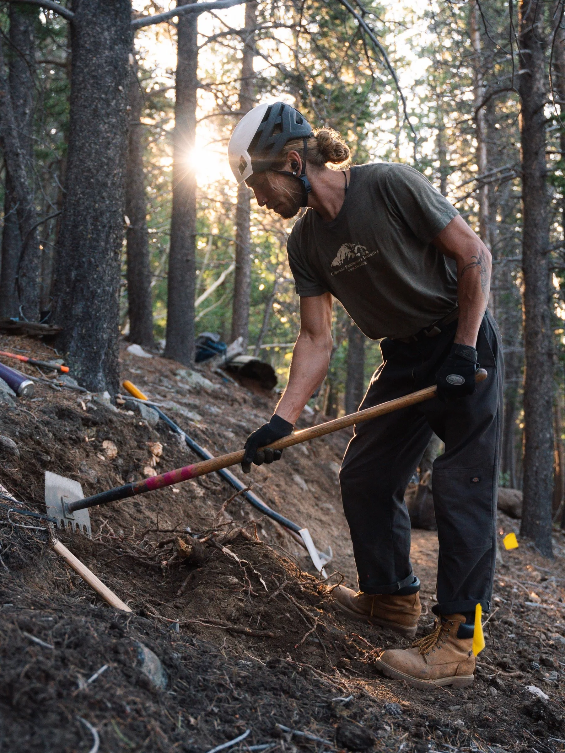 Happy National Trails Day, a day to celebrate your favorite trails and the all-too-invisible workforce of professionals and volunteers that build and maintain them. 

So go on a hike (or a ride) with special attention to the ribbon of dirt below your