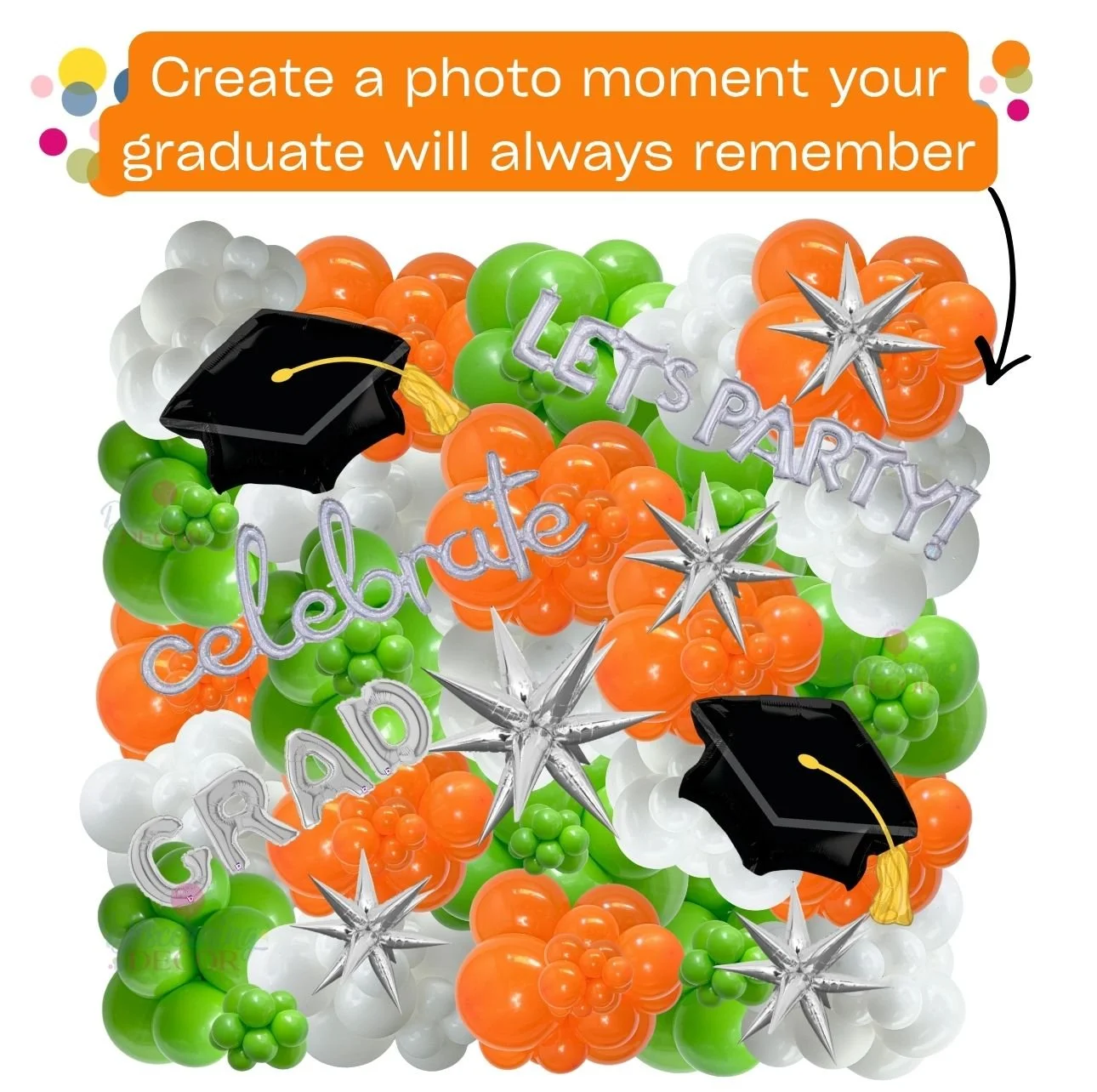 GRAD Organic Balloon Photo Wall Experience