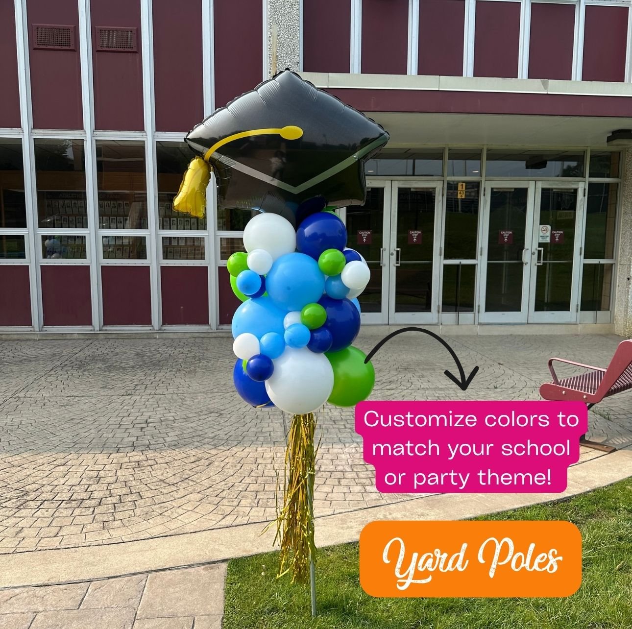 Grad Yard Stake (Set of 2)