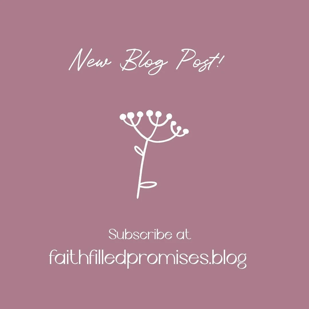 New Blog Post!! 🤍 Follow me @faithfilledpromises🤍

#anxiety #bible #bibleverses #blogjourney #christianblogger #dailystruggles #deliverance #depression #encouragement #faith #faithblogger #faithfilledpromises #GodIsFaithful #Godspromises #mentalhea