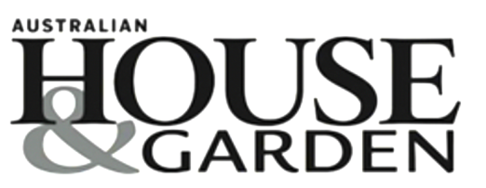 Australian House & Garden logo in black and gray text.