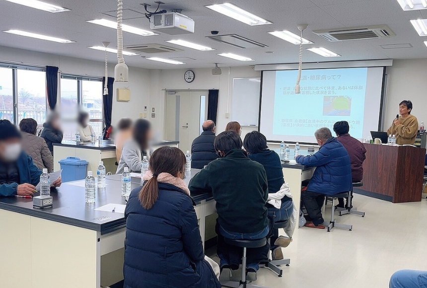 【イベントレポート】『みんなで防ごう 働く世代の糖尿病講演会』開催しました！