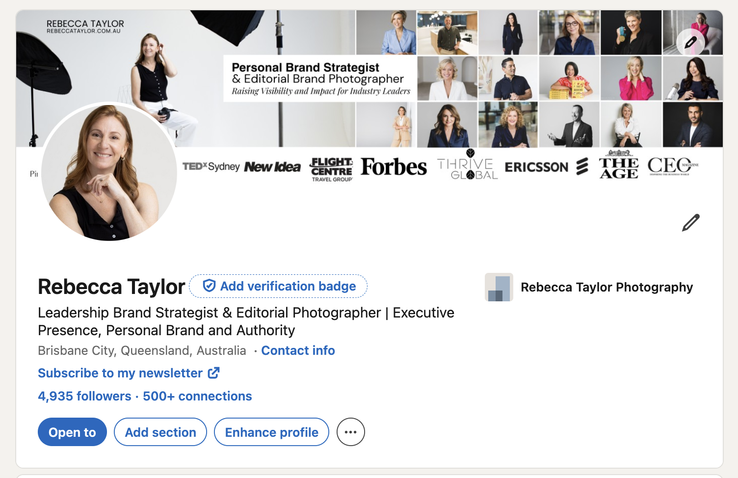 Using Your Brand Photos on LinkedIn