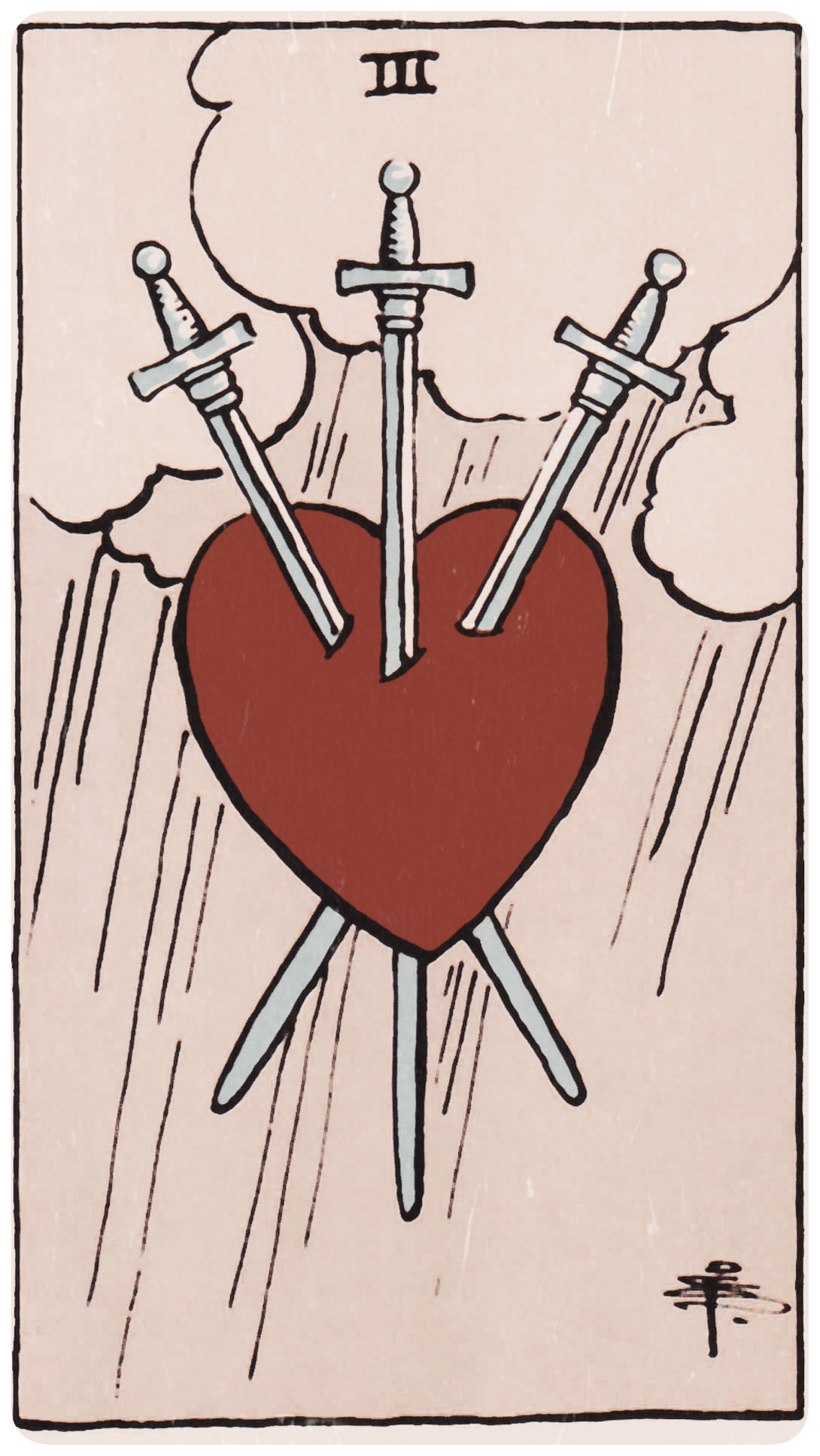 THREE OF SWORDS