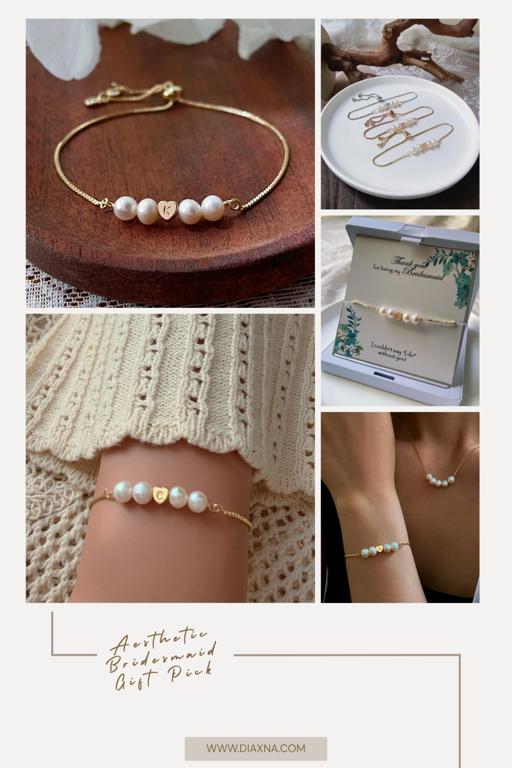 Personalised Pearl Bridesmaid Bracelet: A Keepsake She’ll Wear Again!