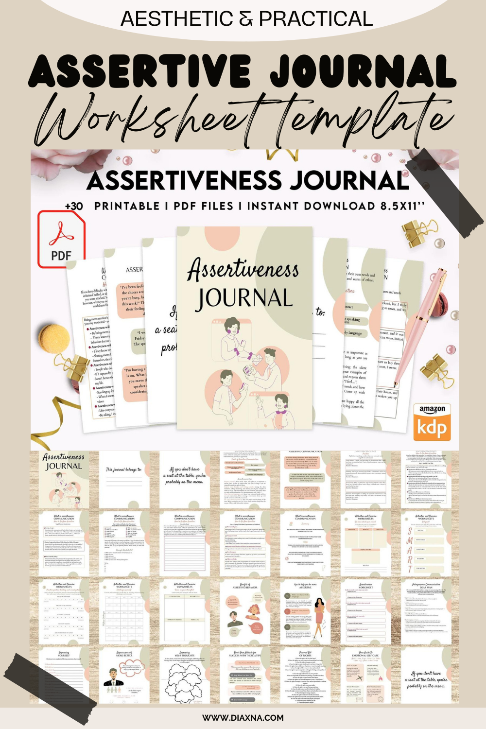 Unlock Your Confidence: Assertiveness and Forceful Behavior Journal ...
