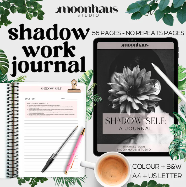 Shadow Work Digital Journal Guided Self-therapy Mental Health Prompts Inner  Child Emotional Healing iPad Tablet Goodnotes Journal 