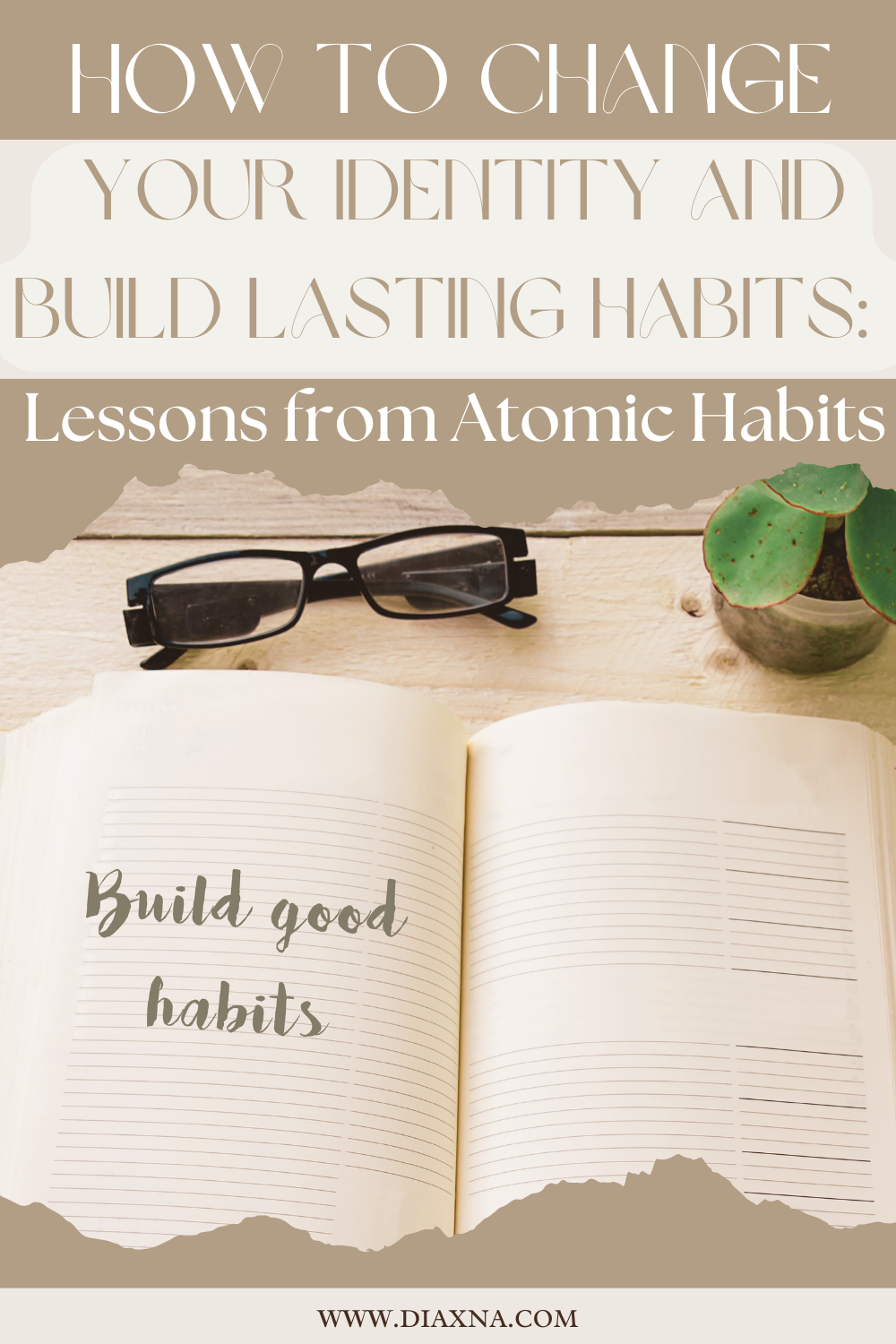 Atomic Habits Printable Starter Planner, Create Good Habits