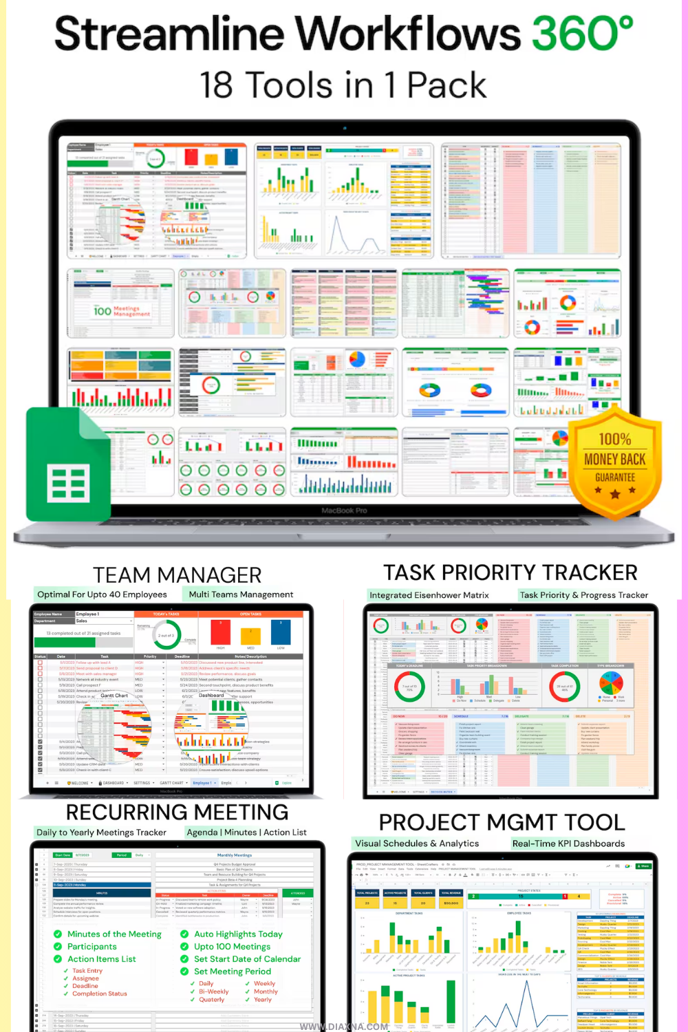 Unlock Efficiency: 18 Tools in 1 Pack to Streamline Office Workflows ...