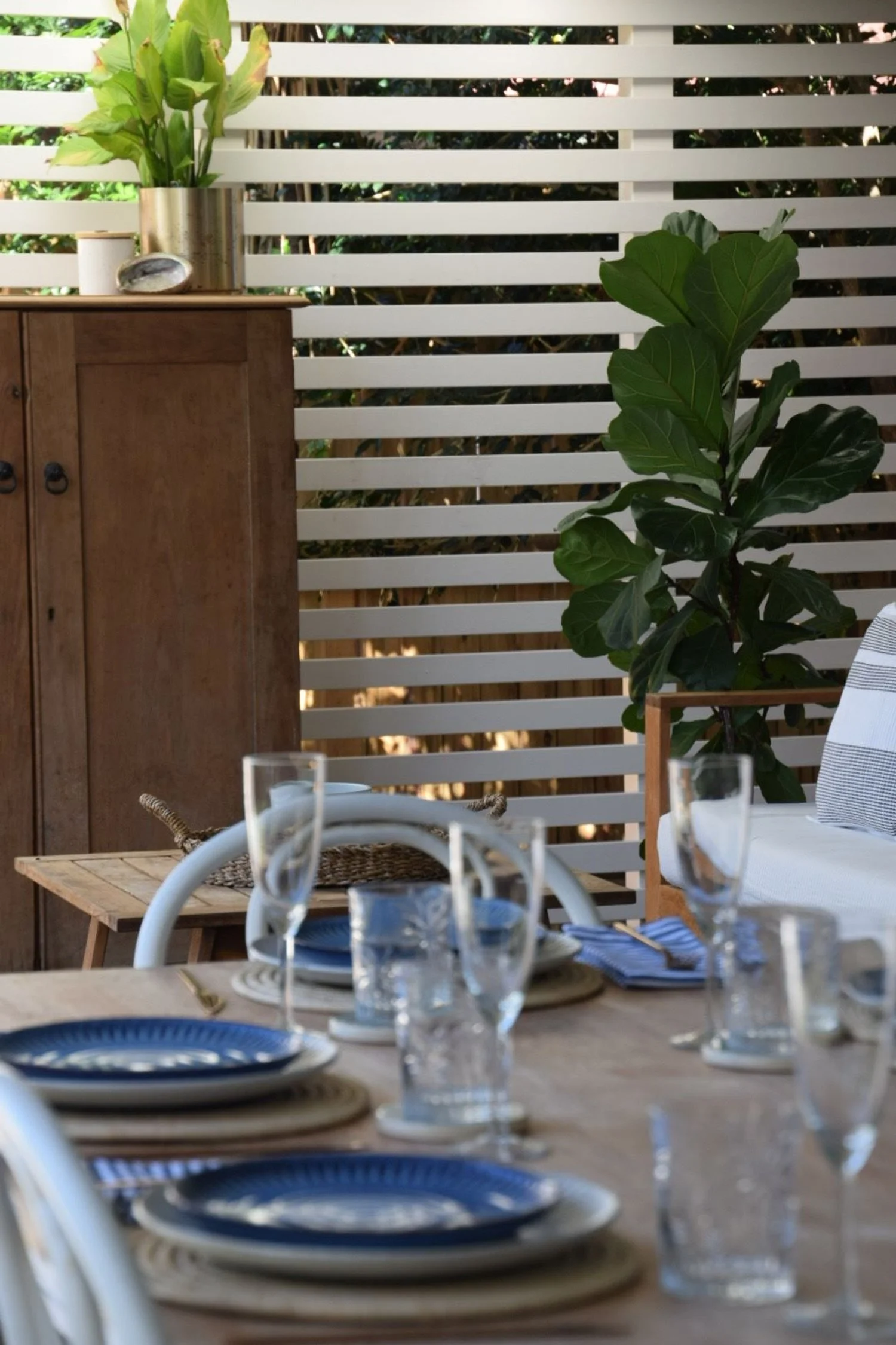 Helios Interiors Exterior Dining and Living Styling