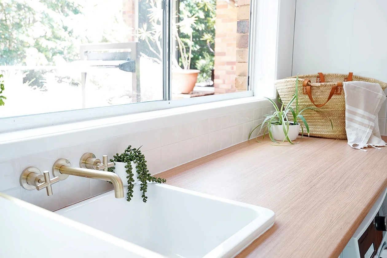 Helios Interiors Laundry Powder Room Renovation