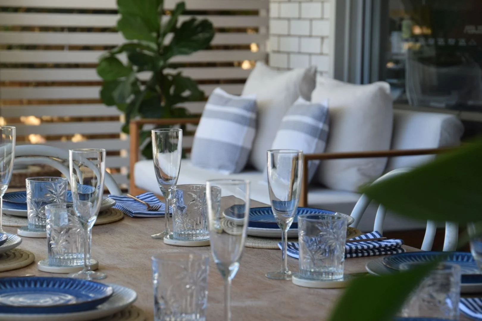 Helios Interiors Exterior Dining and Living Styling