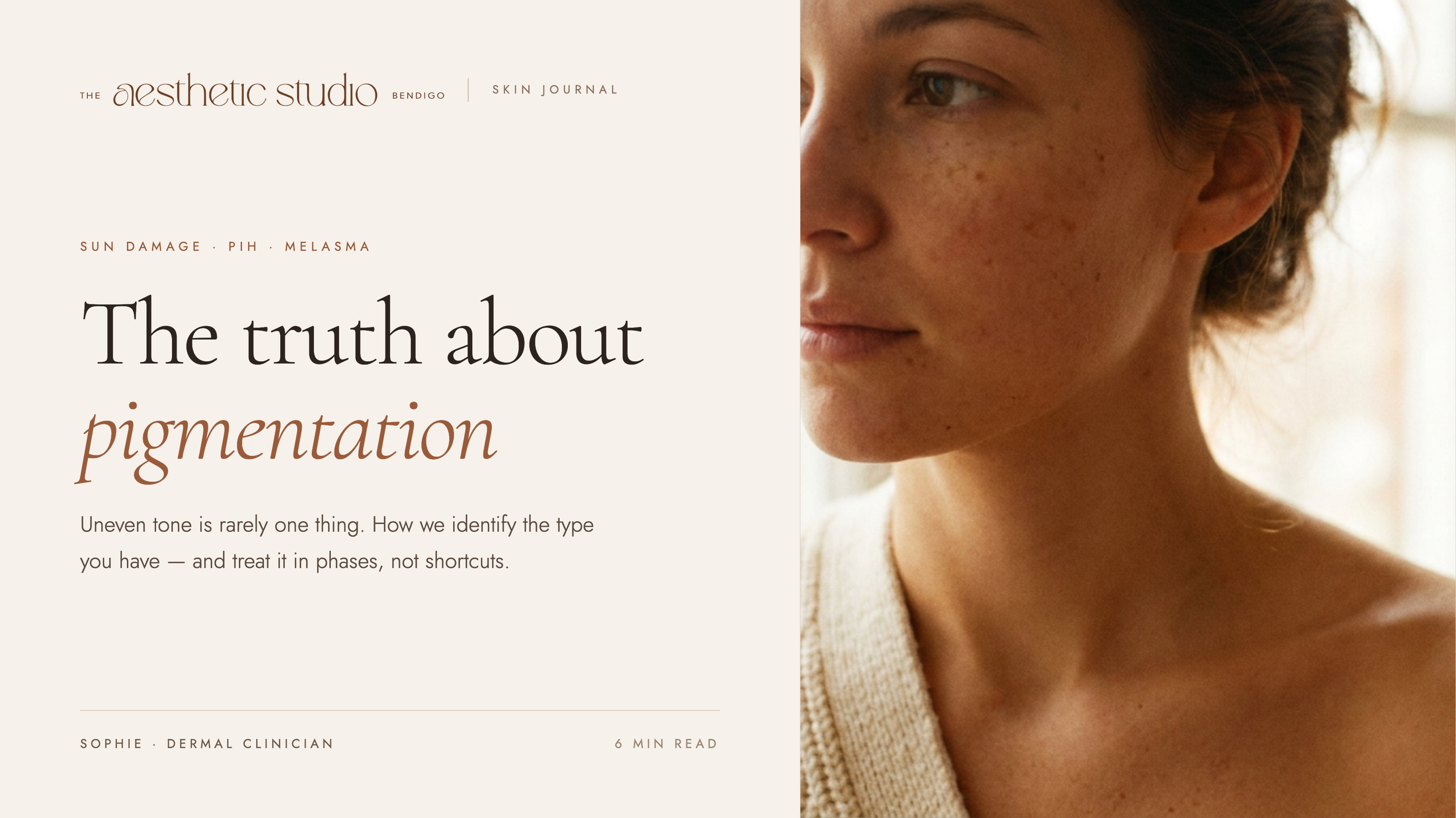 The Truth About Pigmentation