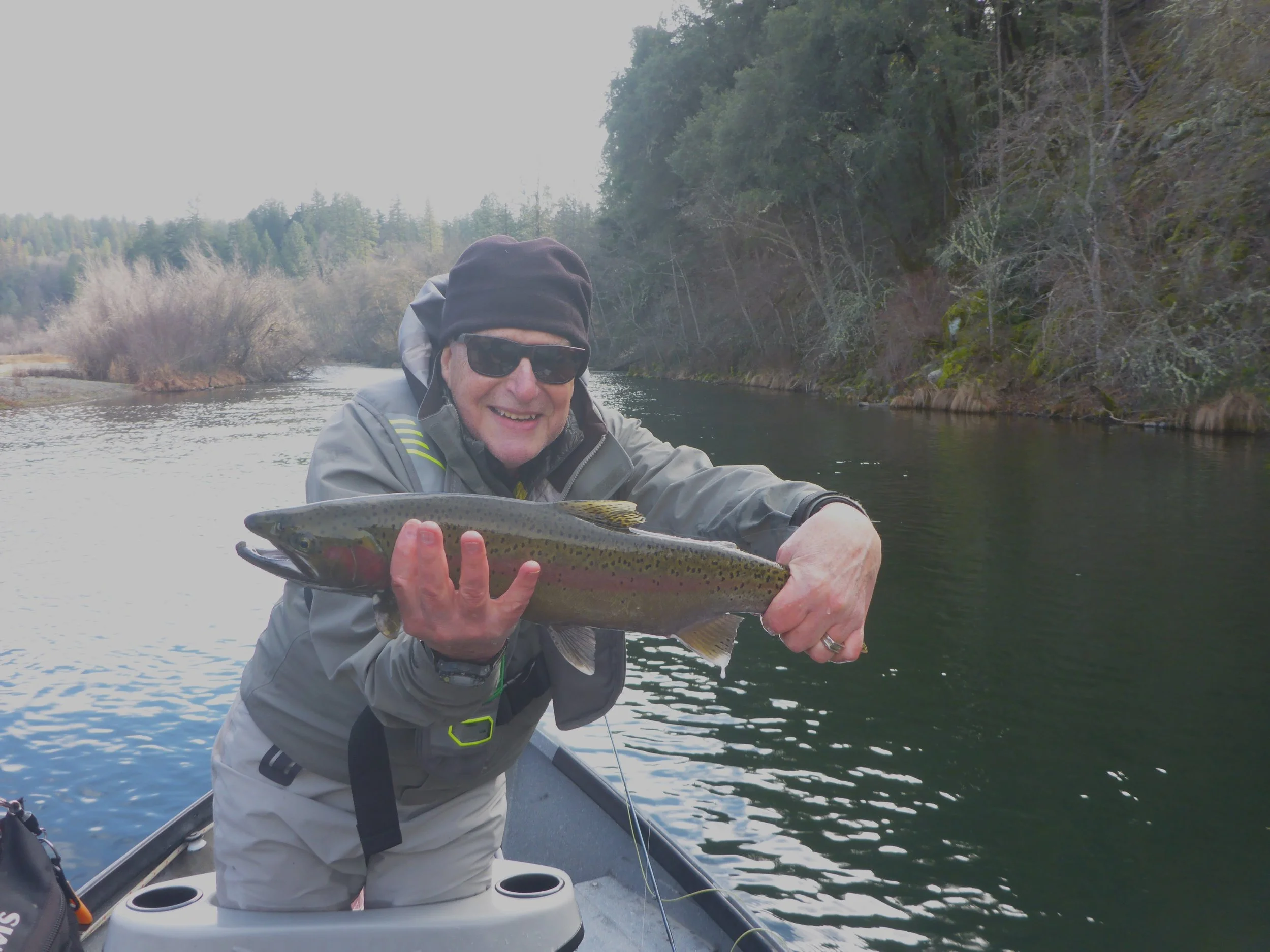 Steve with big fish of the trip