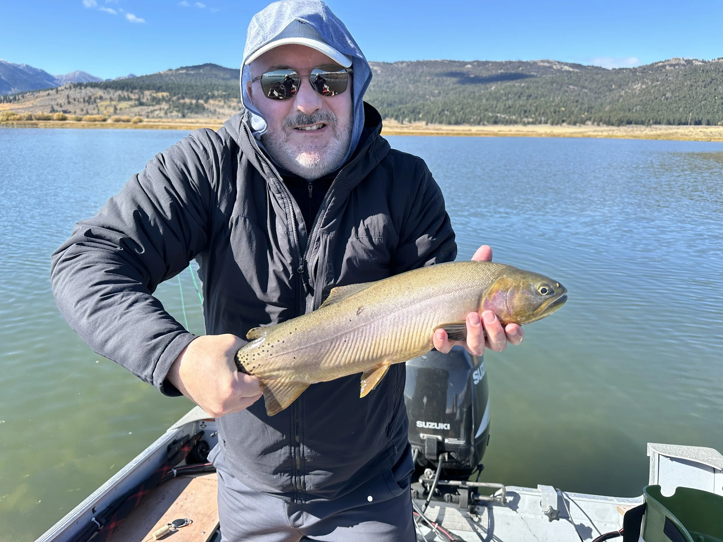 Bruce withan average big fish