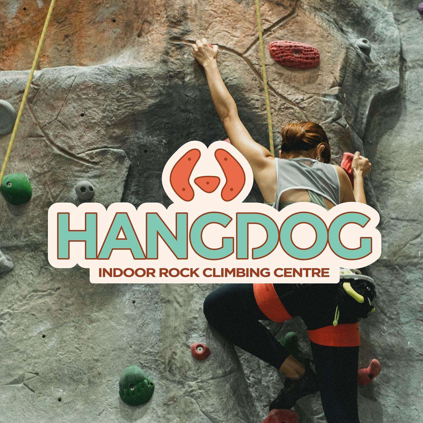 Final brand reveal for the Hangdog Rock-climbing Centre redesign passion project

I love how this came out. It&rsquo;s fun, bold and unique! 

#graphicdesign #branding