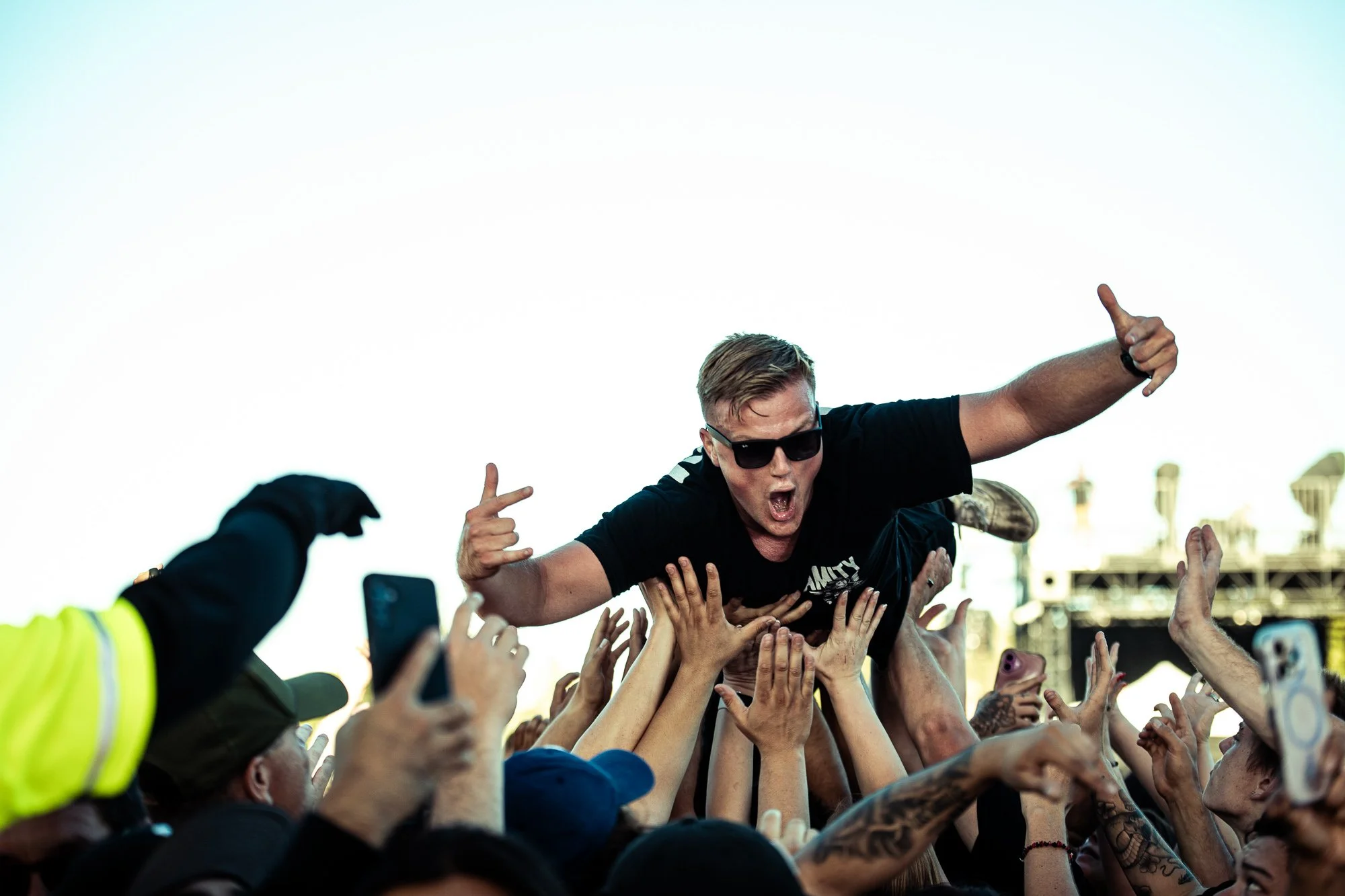 Fan at Summer of Loud Festival in Irvine, CA 2025