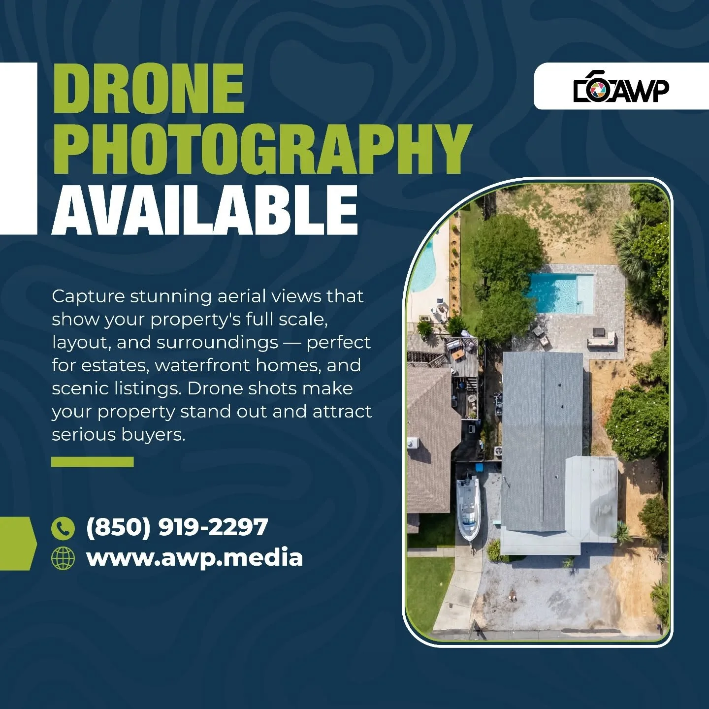 Great listings deserve great visuals.

With drone photography, you can highlight every angle from property size to scenic views  making your listing impossible to scroll past.

Be seen, be remembered.
. 
. 
. 
. 
. 
#ListingPhotos #DroneShots #RealEs