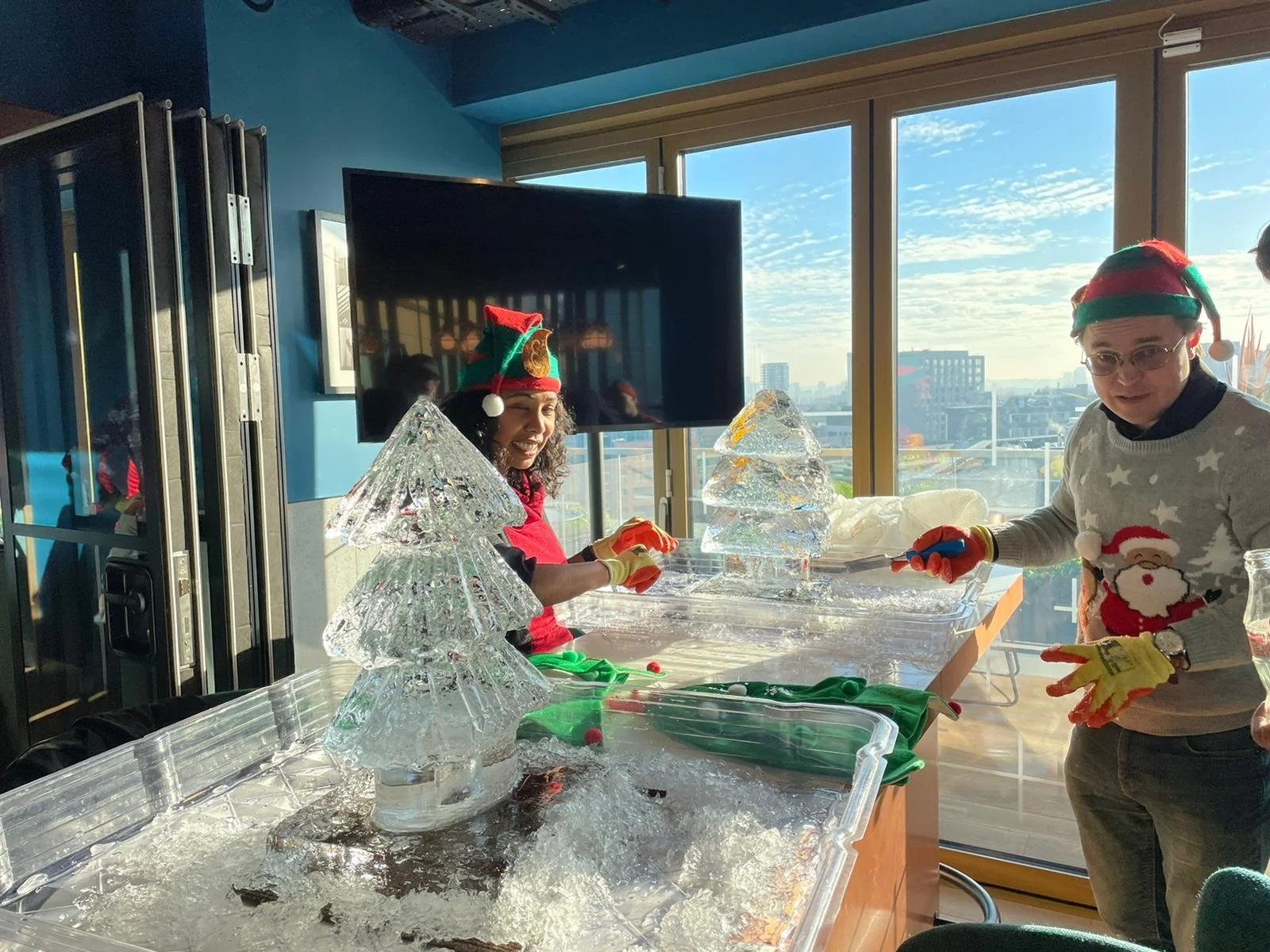 Ice Sculpting Team Building Workshop — The Together Collective