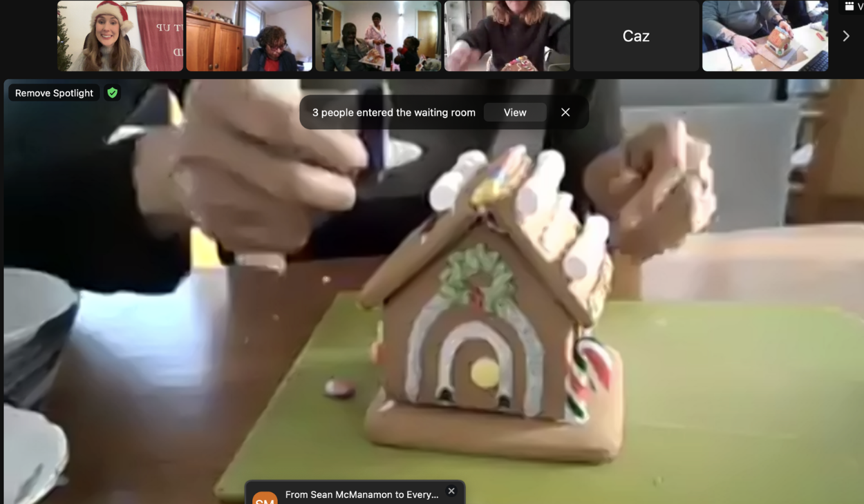Gingerbread House Making