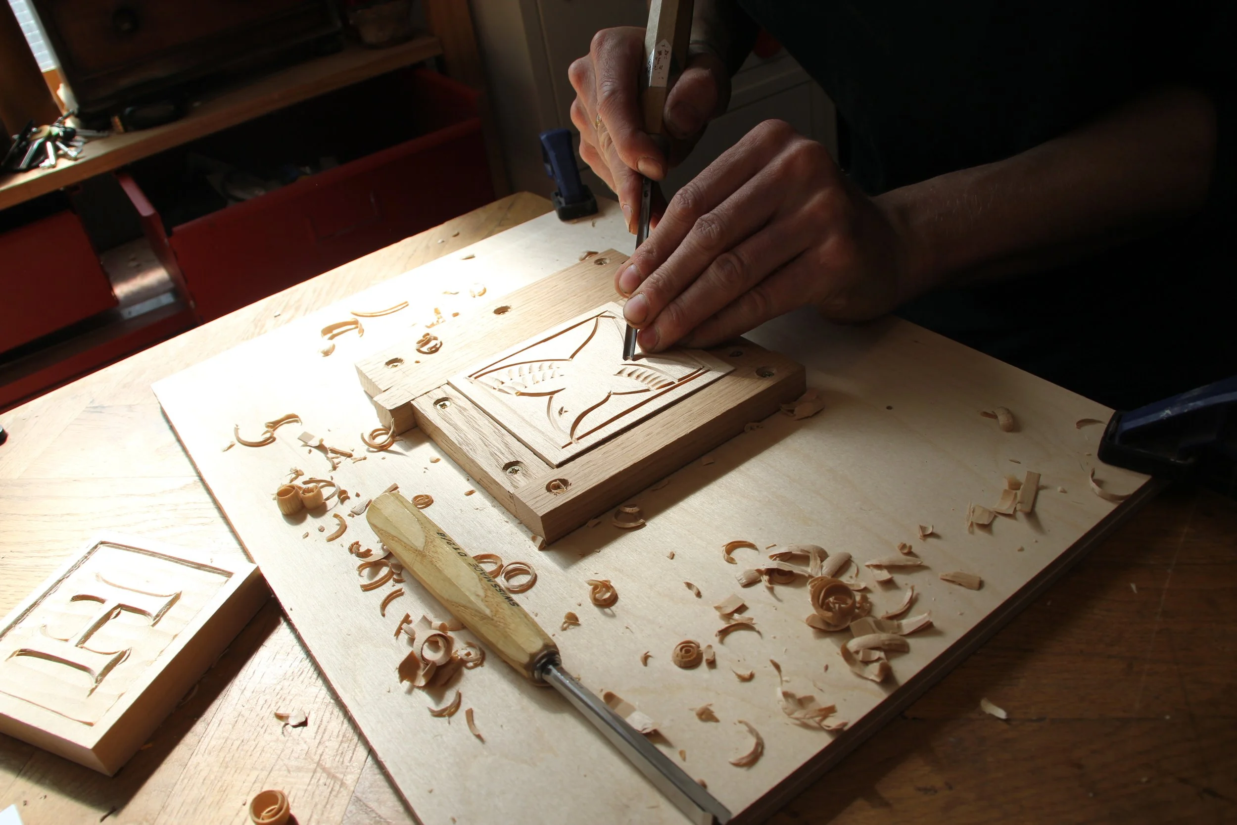  Wood Carving Workshop. 
Learn the basics of wood carving before creating your own handcrafted wooden artwork.
 £50pp. 
 
Popular Searches: New In,
Experiences: Creative, 
Occasion: Socials, 
Minimum Spend: Under £1000,
Minimum Spend: Under £2000,
 