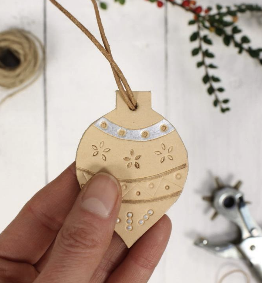  Leather Christmas Decoration Workshop. 
Get into the festive spirit with our Christmas Decoration Workshop, where you'll create beautiful handcrafted decorations to take home and treasure for years to come.   £45pp. 
 
Format: Workshop,
Category: Cr