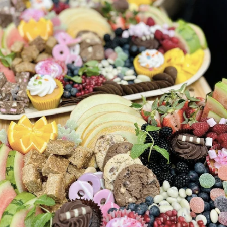  Dessert Board. 
Premium dessert concepts designed to add excitement, creativity, and shareable experiences to any event.
 Please enquire for a quote. 
 
Audience: Everyone,
Activity: Food & Drink Stations,
 
