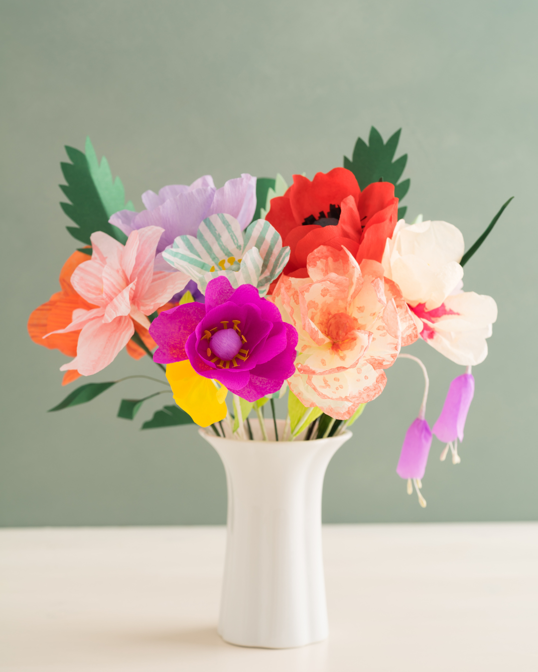  Crepe Paper Flower Workshop. 
The experience combines the delicate techniques of paper flower making with the mindful precision of origami. Participants learn how to shape, fold, curl and layer crepe paper to create their own stunning blooms.
 £40pp