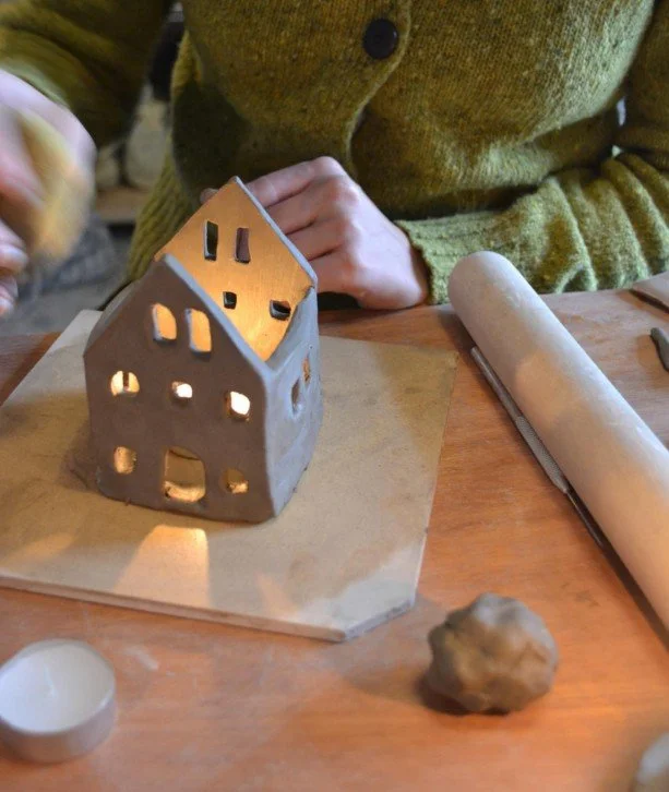 Clay Tealight Sculpting Workshop. 
Create a unique and elegant tealight holder in a clay workshop using air dry clay and tools.   From £45pp. 
 
Browse by: Make something to gift,
Browse by: Drop in activities,
Browse by: Family friendly,
Experience