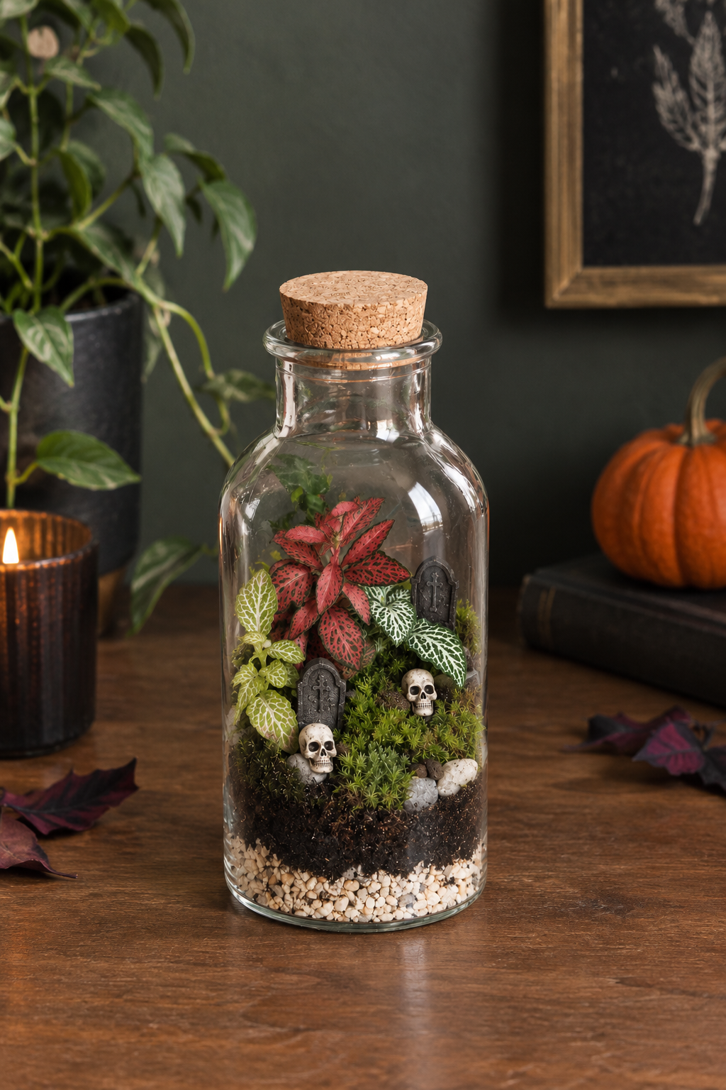  Halloween Terrarium Making Workshop. 
 In this hands-on workshop, you’ll build a living terrarium filled with moss, plants, stones and spooky touches, including tiny skulls and gravestones. 
 £48pp. 
 
Browse by: Oct - Halloween,
Experiences: Creati