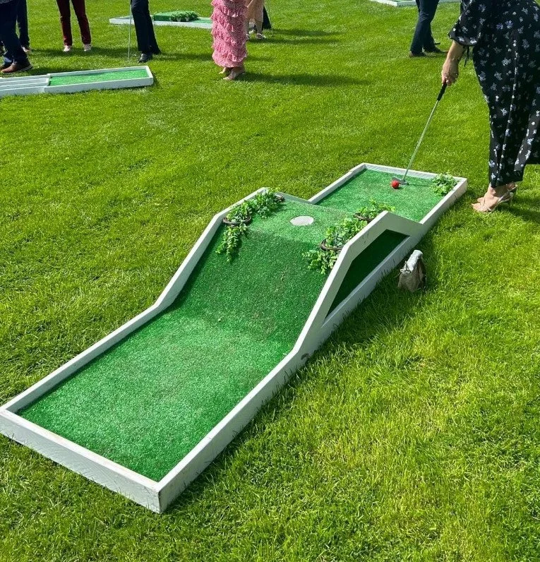  Mini Golf. 
Bring the fun and games to your with our mini golf - the perfect way to bring out the competitive spirit for your team social or activations!
 From £890. 
 
Audience: Adults,
Activity: Games,
 