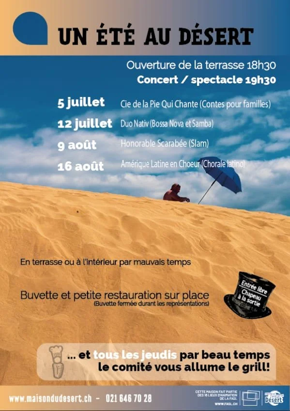 Honorable Scarabée en spectacle à Lausanne!