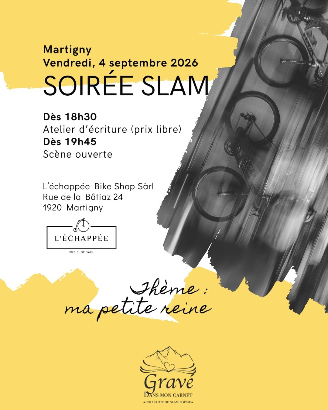 Atelier et scène slam (Martigny)