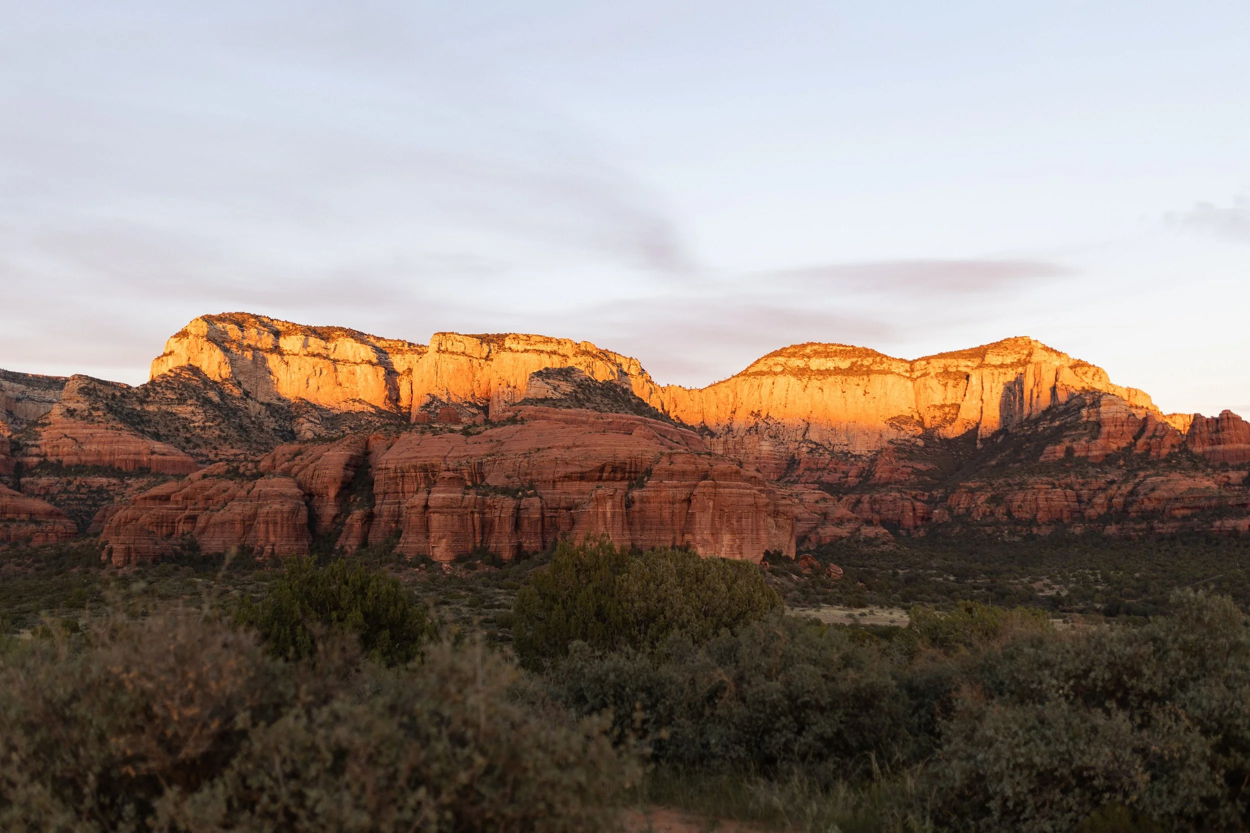 Sedona landscape by Sedona elopement photographer Nick Patton
