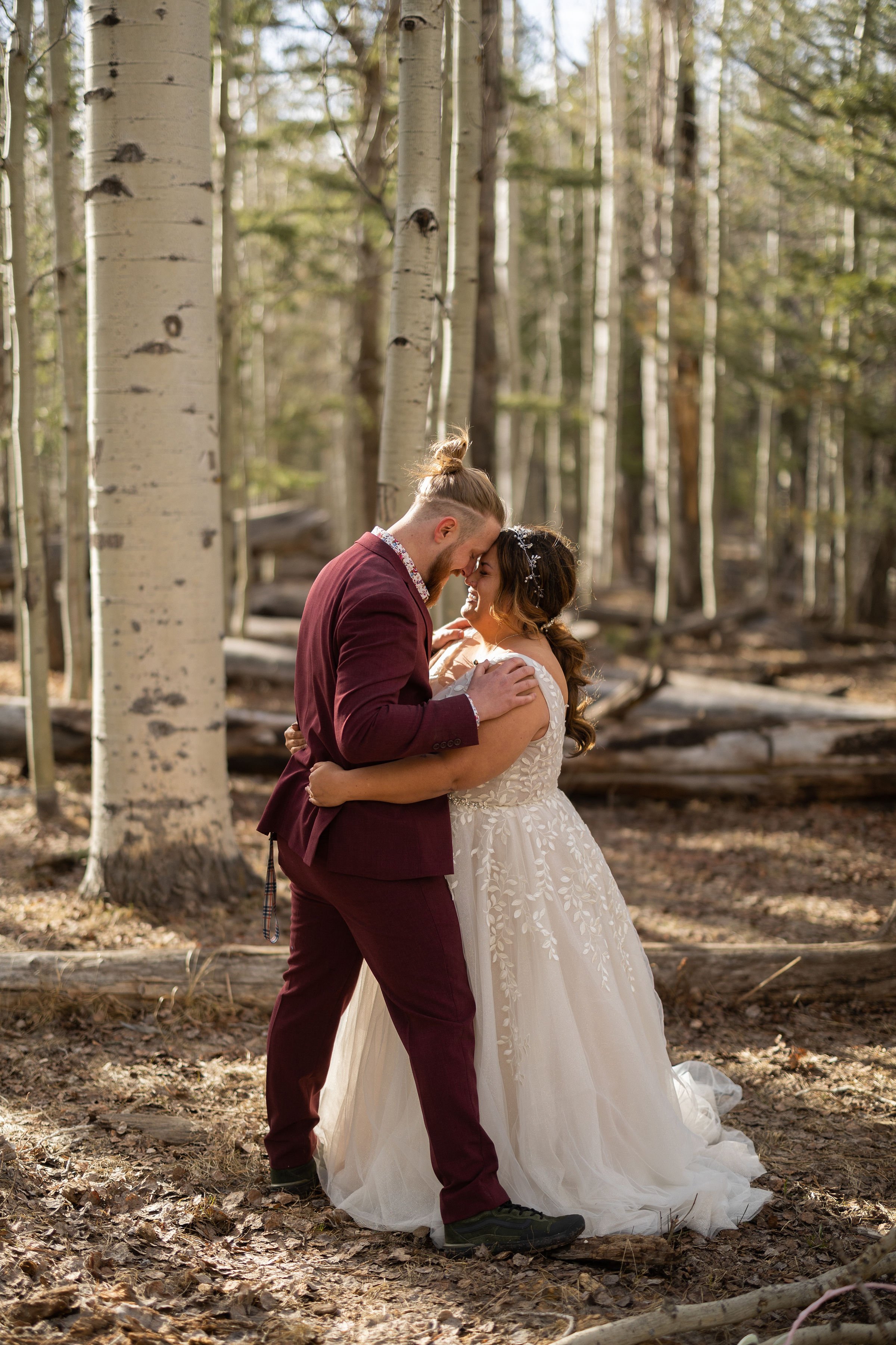Aspen Grove Elopement in Flagstaff, Arizona | Jamie &amp; Chris