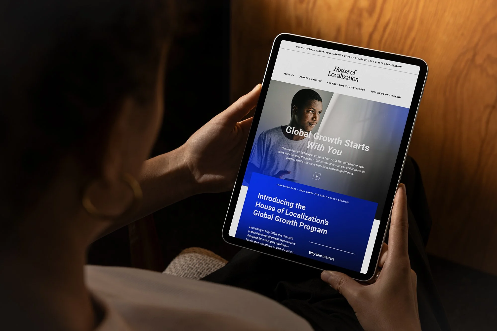 Design av nyhetsbrev och webb hemsida i Göteborg
