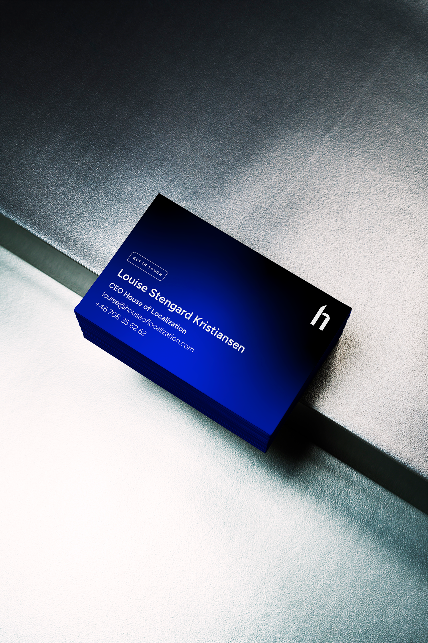 Design av logotyp och visitkort i Göteborg